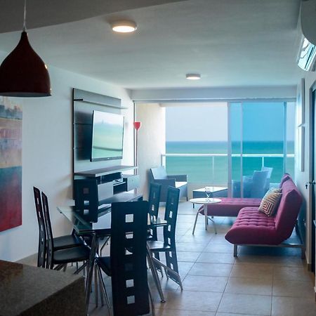 Lindo Departamento Al Pie De Playa Edificio Torre Oceanica Apartment Salinas  Ngoại thất bức ảnh