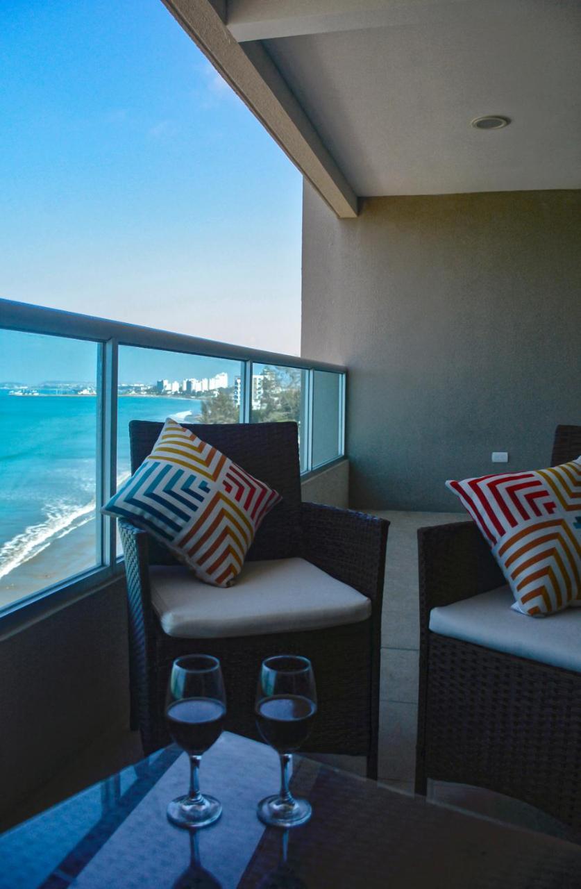 Lindo Departamento Al Pie De Playa Edificio Torre Oceanica Apartment Salinas  Ngoại thất bức ảnh