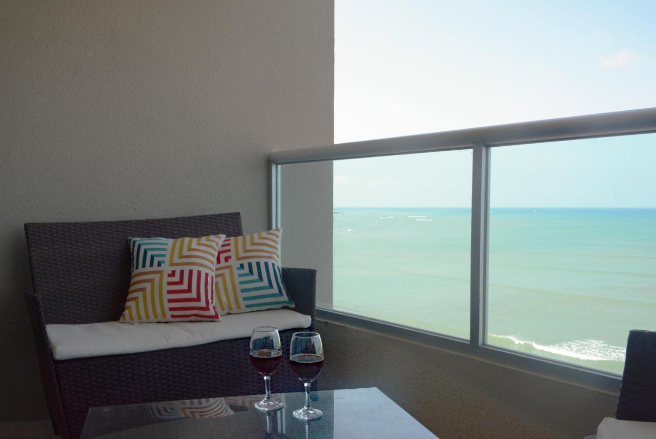 Lindo Departamento Al Pie De Playa Edificio Torre Oceanica Apartment Salinas  Ngoại thất bức ảnh