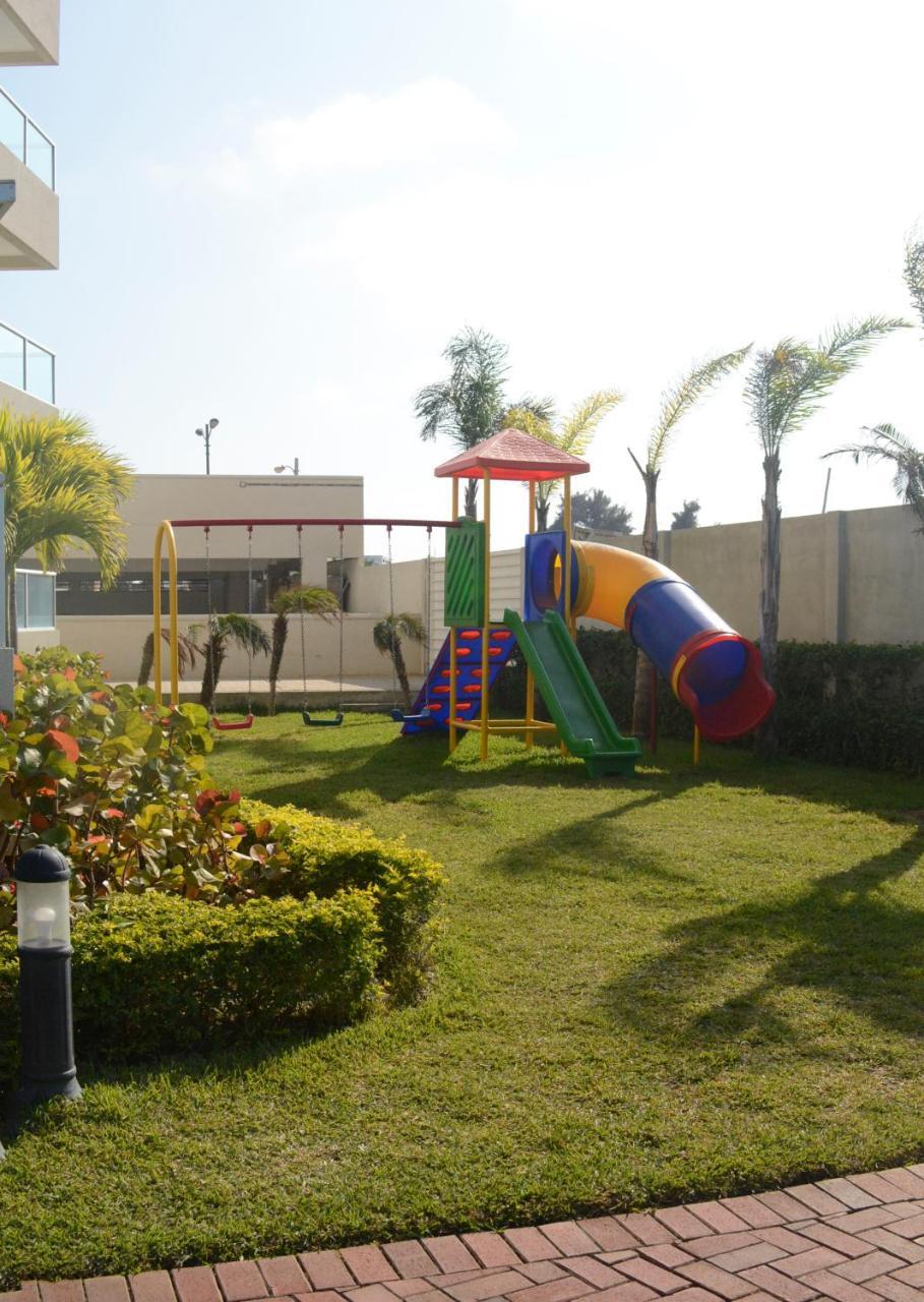 Lindo Departamento Al Pie De Playa Edificio Torre Oceanica Apartment Salinas  Ngoại thất bức ảnh
