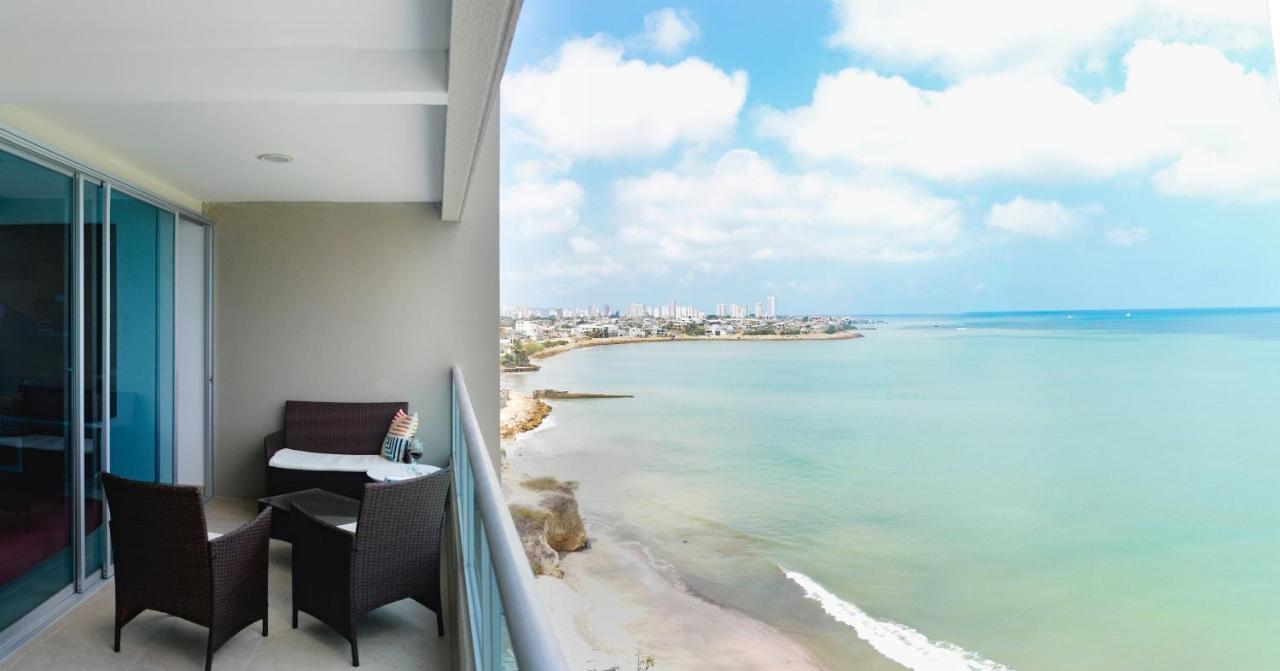Lindo Departamento Al Pie De Playa Edificio Torre Oceanica Apartment Salinas  Ngoại thất bức ảnh